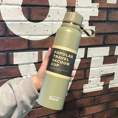 Купить Горячая продажа на заказ 40 шт. двойной стены вакуумная бутылка из нержавеющей стали бутылка с водой ПК материал спортивный дизайн стиль широкая цель online manufacture