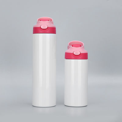 Купить 12 Оц Детская сублимация Tumbler Sublimation Sippy Cup Пустая Сталь Сублимация Пустая Бутылки с водой Двойная стена Изолированная Детская Tumbler для путешествий online manufacture
