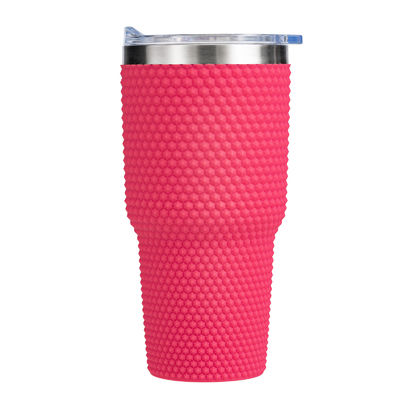 Купить Amazon 20oz Большая емкость автомобильной чашки двойной слой пластиковой чашки Внутренняя сталь Внешняя пластиковая чашка для воды Трансграничное настройка логотипа online manufacture