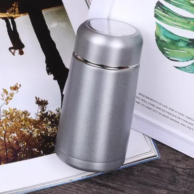 Купить 320 мл Мини Милые Вакуумные Флаконы Нержавеющая Сталь Путешествие Питьевая Вода Бутылки Чашки И Чашки, Золото Производство в сети