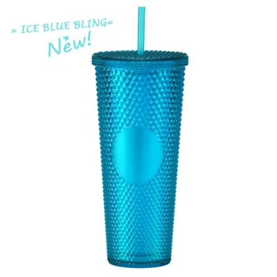 Купить Factory Direct Supply Double-layer Plastic Straw Cup, Large Capacity Creative 710ml Durian Cup, Prickly Cup, Portable Diamond Cup Производство в сети