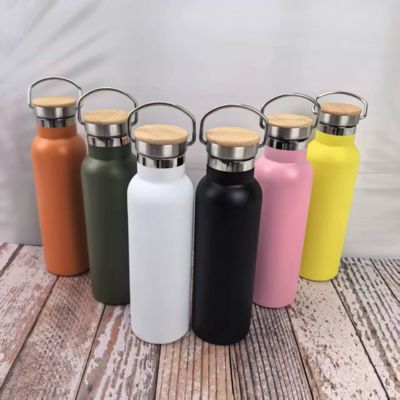 Купить Insulated Portable Cross-border Large-capacity Cup American-style Large-mouth Stainless Steel Sports Water Bottle Outdoor Fashionable Cycling Flask Производство в сети