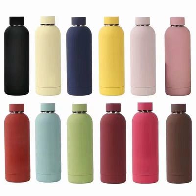 350/500/750/1000ML Экологически чистый, изолированный, многоразовый, из нержавеющей стали, спортзал, бутылка с водой 1 литр, спортивная бутылка с металлической водой, охрана окружающей среды