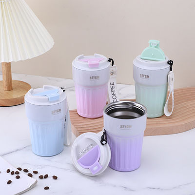 Smart Coffee Thermos Температурный дисплей и светодиодная изолированная путевая кружка для летнего хранения в холодном состоянии