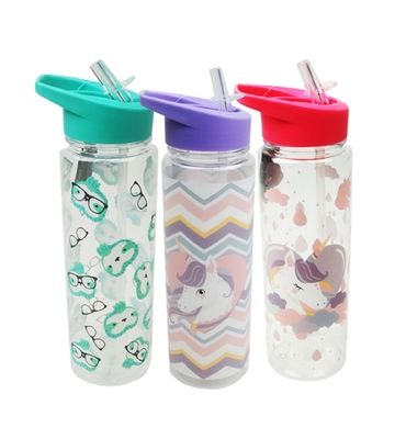 Возобновляемая бутылка для воды RAS с ручкой, однослойная, с прямым верхом, 700 мл, пластиковая спортивная бутылка для воды, сертифицирована GRS